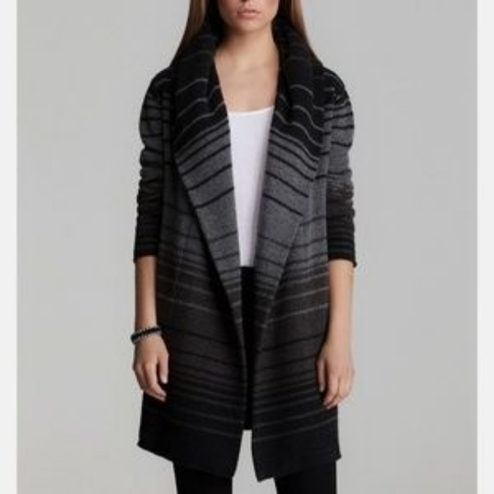 Vince hooded sweater cardigan xs
